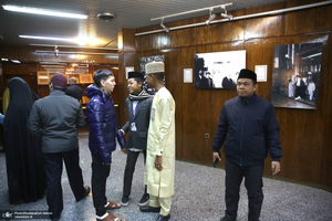 بازدید جمعی از دانش آموزان شرکت کننده هشتمین دوره مسابقات بین المللی دانش آموزی قرآن کریم از جماران