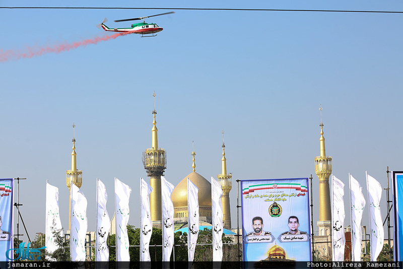 مراسم گرامیداشت روز ارتش جمهوری اسلامی ایران در جوار حرم امام خمینی(س)-1/ رژه