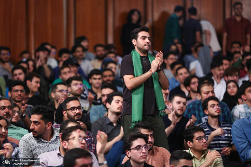 نشست پرس و پاسخ با مسعود پزشکیان در دانشگاه تهران