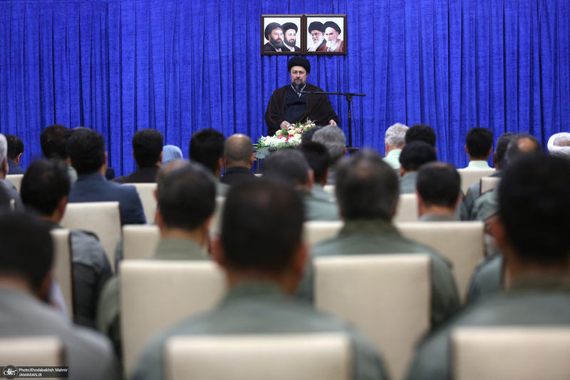 دیدار رئیس و مدیران سازمان حفاظت محیط زیست با سید حسن خمینی