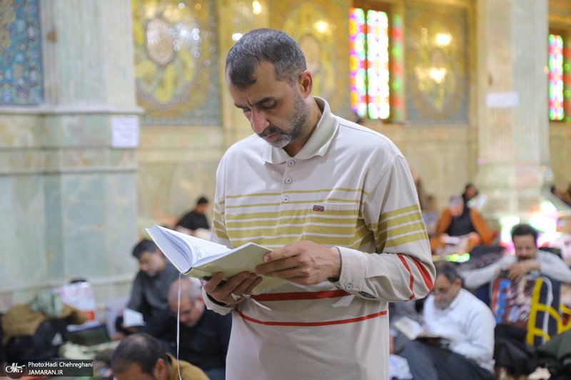 مراسم اعمال ام داوود در قم