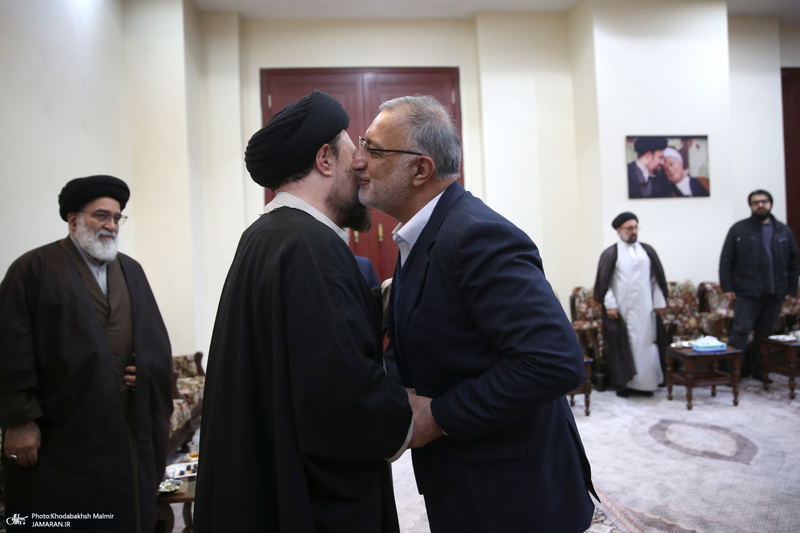 اجتماع باشکوه نوجوانان آرمانی لشکر قدس در حرم مطهر امام خمینی (س)