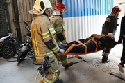 یک کارگر ساختمانی در قزوین بر اثر سقوط از ارتفاع مصدوم شد