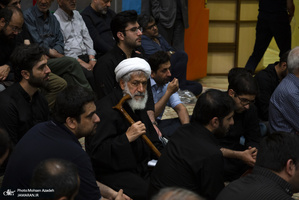 مراسم احیای شب بیست و یکم ماه در محضر استاد امجد