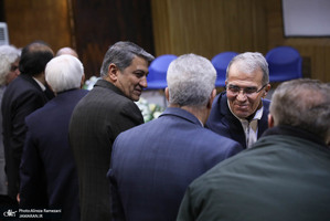 مراسم استاد ممتازی دانشگاه صنعتی شریف با حضور عارف