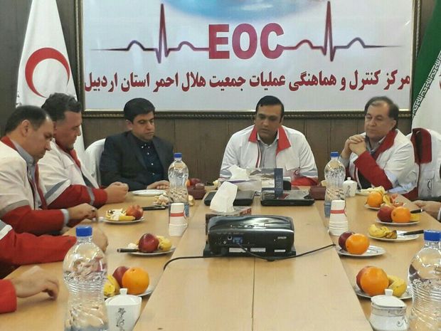 جمعیت هلال احمر استان اردبیل یکی از قطب‌های قابل اتکا است