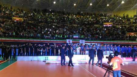 حاشیه های بازی فینال رقابت های والیبال زیر 23 سال آسیا بین ایران و ژاپن