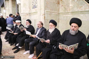 مراسم بزرگداشت مرحوم حاج محمد تقی انصاریان‎ در مسجد اعظم قم