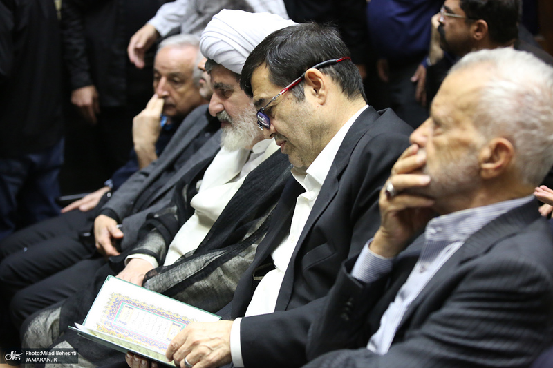 مراسم ختم بدرالسادات عراقچی خواهر وزیر امور خارجه