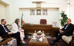 دیدار سفیر ایتالیا با علی لاریجانی