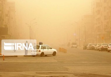 شعاع دید در آبادان و خرمشهر به ۵۰۰ متر رسید