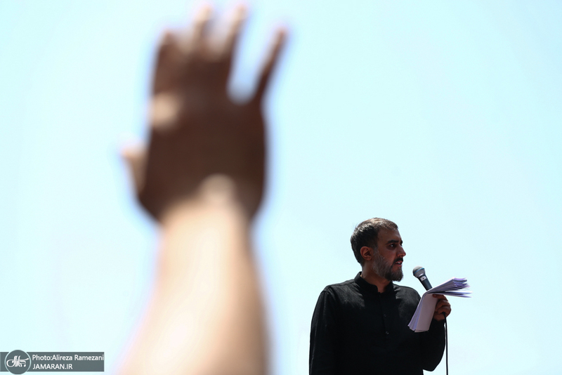 مراسم عزاداری روز تاسوعای حسینی (ع) در امام زاده صالح (ع)