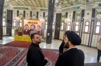 دیدار سید علی خمینی با فرزند شهید سید عباس موسوی در لبنان (9)