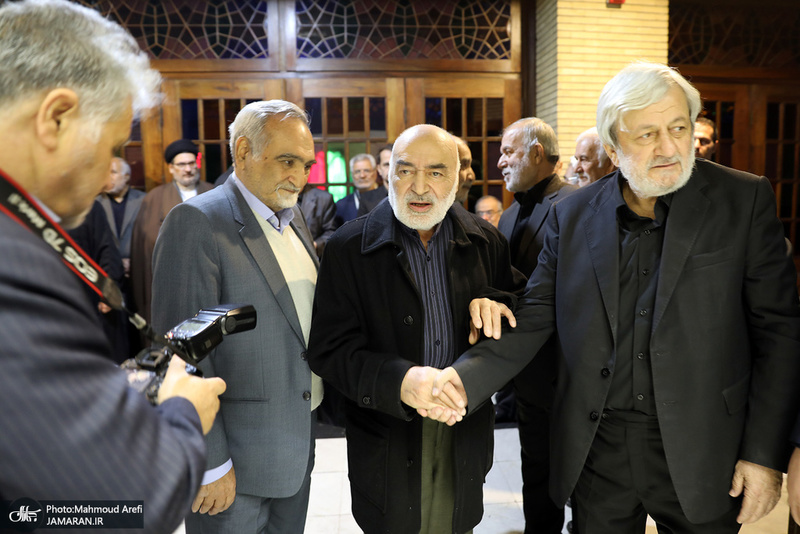 مراسم ختم آیت الله سید ابوالفضل میرمحمدی(ره) در مسجد نور تهران