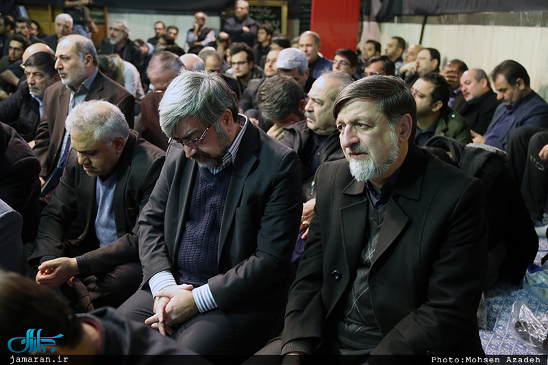 مراسم وداع با پیکر آیت الله هاشمی رفسنجانی(ره) در حسینیه جماران-7