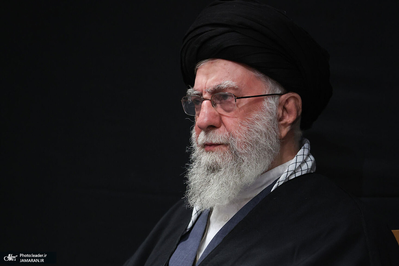 مراسم عزاداری شام شهادت حضرت زهرا(س) در حسینیه امام خمینی