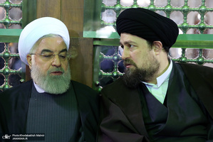 تجدید میثاق رئیس جمهور و اعضای هیأت دولت با آرمان‌های حضرت امام(س)