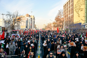 حضور میلیون ها تهرانی در تشییع پیکر مطهر سردار قاسم سلیمانی - 6 