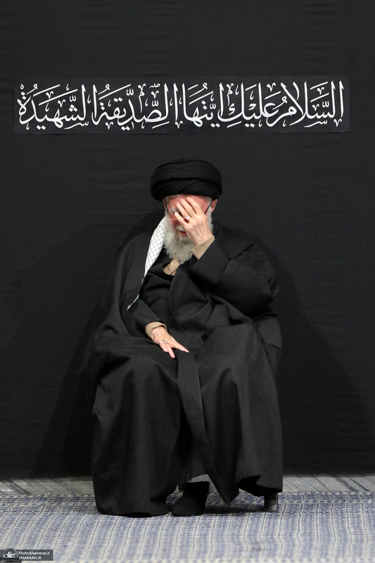 دومین شب مراسم عزاداری حضرت فاطمه‌زهرا (س) در حسینیه امام خمینی