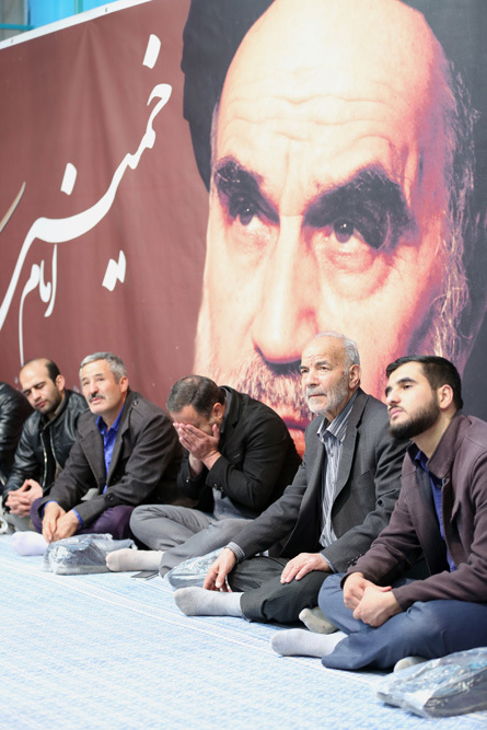 مراسم سالگرد شهدای گردان علی اکبر (ع) در حسینیه جماران 