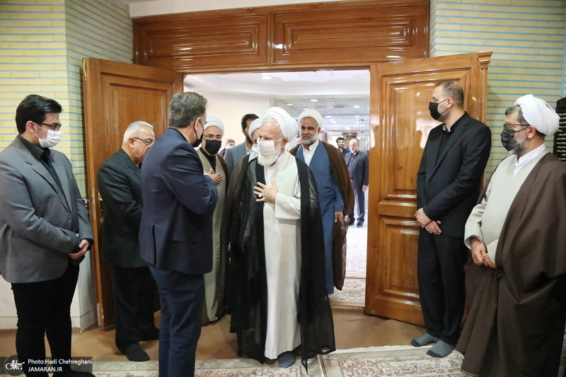 مراسم چهلمین روز درگذشت همسر آیت الله العظمی جوادی آملی‎‎