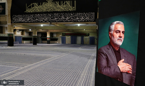 مراسم عزاداری رحلت رسول اکرم(ص) و شهادت امام حسن مجتبی(ع) با حضور رهبر معظم انقلاب