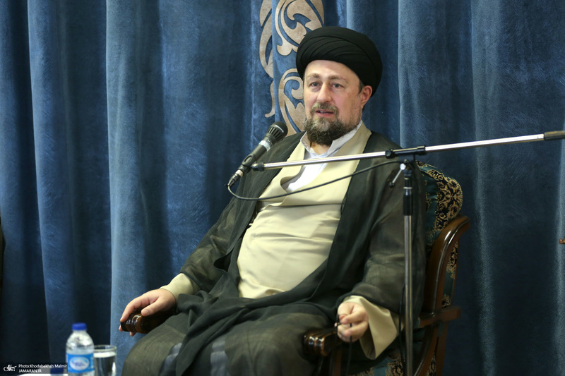 دیدار استاندار تهران و مدیران استان با سید حسن خمینی