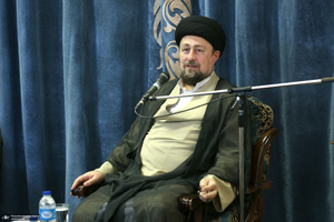 دیدار استاندار تهران و مدیران استان با سید حسن خمینی