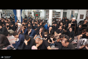 مراسم عزاداری تاسوعای حسینی در دفتر مراجع و علما