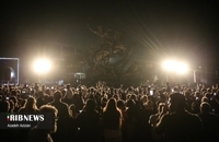 آیین رونمایی از بزرگترین مجسمه اقتباسی ایران (7)