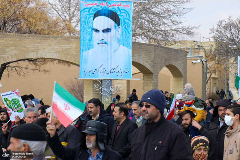 راهپیمایی باشکوه 22 بهمن در خمین