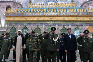 تجدید میثاق فرماندهان و کارکنان ارتش با آرمان‌های امام خمینی (س)