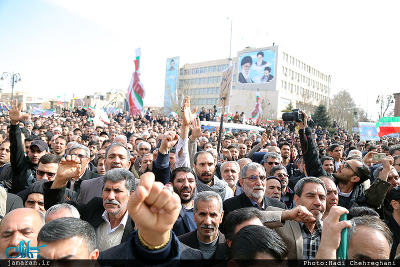 سخنرانی سید حسن خمینی در راهپیمایی 22 بهمن ارومیه‎