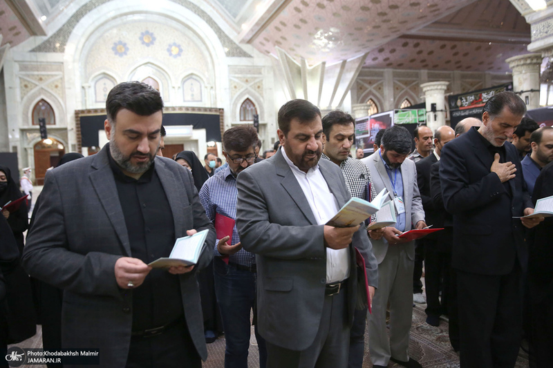 تجدید میثاق رئیس و کارکنان موسسه‎ تنظیم و نشر آثار امام خمینی با آرمان های بنیانگذار جمهوری اسلامی