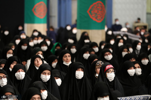 دومین شب مراسم عزاداری حضرت فاطمه‌زهرا (س) در حسینیه امام خمینی