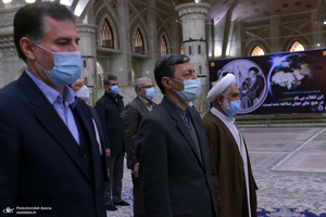 تجدید میثاق رئیس و مدیران بنیاد مستضعفان با آرمان های امام خمینی(س)