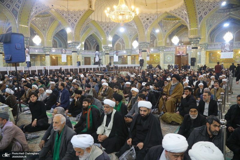 مراسم چهارمین سالگرد آیت الله العظمی صافی گلپایگانی‎ (ره)