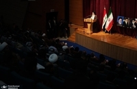 مراسم سالگرد شهید رئیسی در نجف اشرف با حضور سید علی خمینی و سخنرانی امام جمعه بغداد (33)