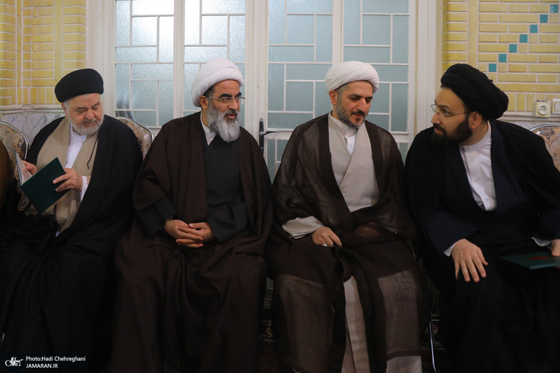 مراسم ختم مادر حجت الاسلام و المسلمین رسول جعفریان