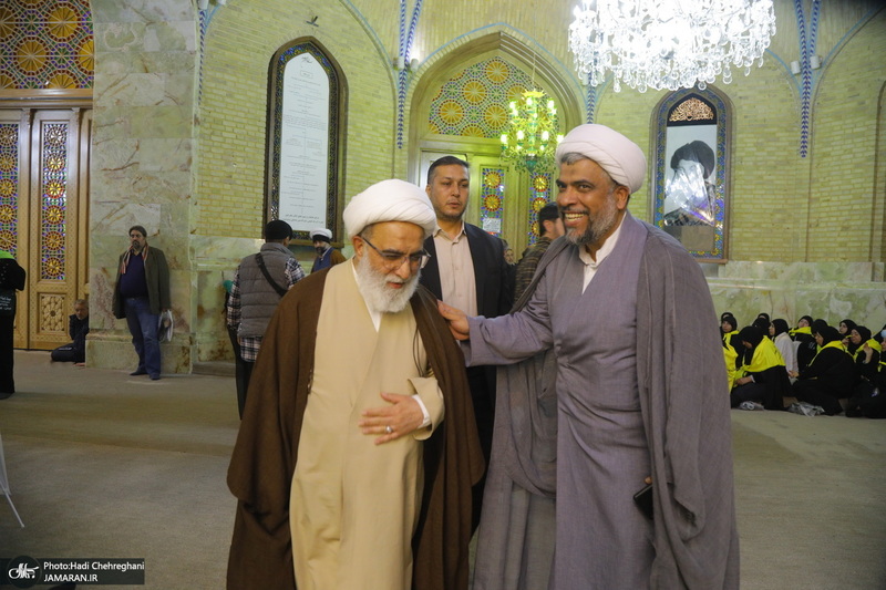 مراسم بزرگداشت آیت الله امامی کاشانی (ره) در مسجد اعظم قم