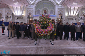 تجدید میثاق فرماندهی پلیس راه تهران-قم با آرمان های حضرت امام(س)