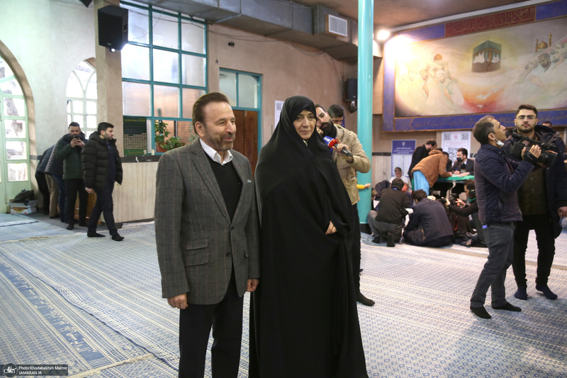 حضور دکتر علی کمساری در  انتخابات مجلس شورای اسلامی و مجلس خبرگان رهبری