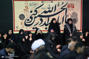 مراسم تجدید بیعت جهادگران با رهبر انقلاب در حسینیه جماران