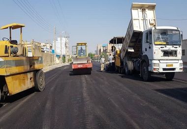 ۴۵ هزار مترمربع از معابر گنبدکاووس آسفالت شد