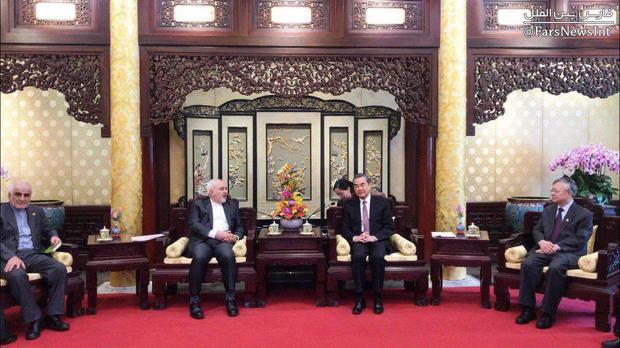 تمجید وزیر خارجه چین از سخنرانی جانانه ظریف: شما در چین معروف شده اید