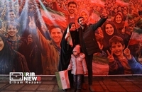مراسم نورافشانی در برج میلاد تهران به مناسبت ۴۷ سالگی پیروزی انقلاب اسلامی (3)