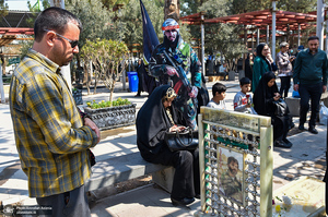 آخرین پنجشنبه سال در بهشت زهرا (س) تهران