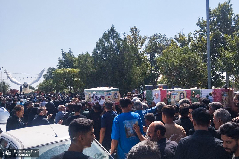 تشییع پیکر مطهر شهدای مردمی خمین