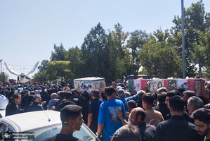 تشییع پیکر مطهر شهدای مردمی خمین