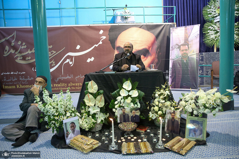 مراسم بزرگداشت مرحوم حاج عیسی جعفری و مرحوم سید احمد میریان در حسینیه جماران